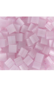 Miyuki tila 5x5mm beads - Silk pale light pink TL-2594